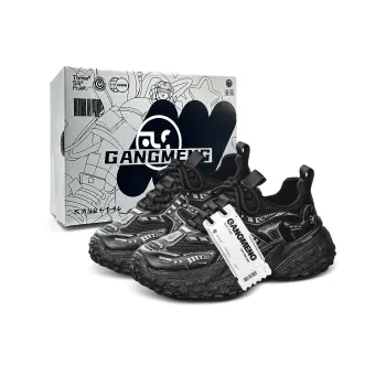 Hong Kong Meng Anti Slip And Wear Resistant Height Increasing Low Top Chunky Sneakers Men's