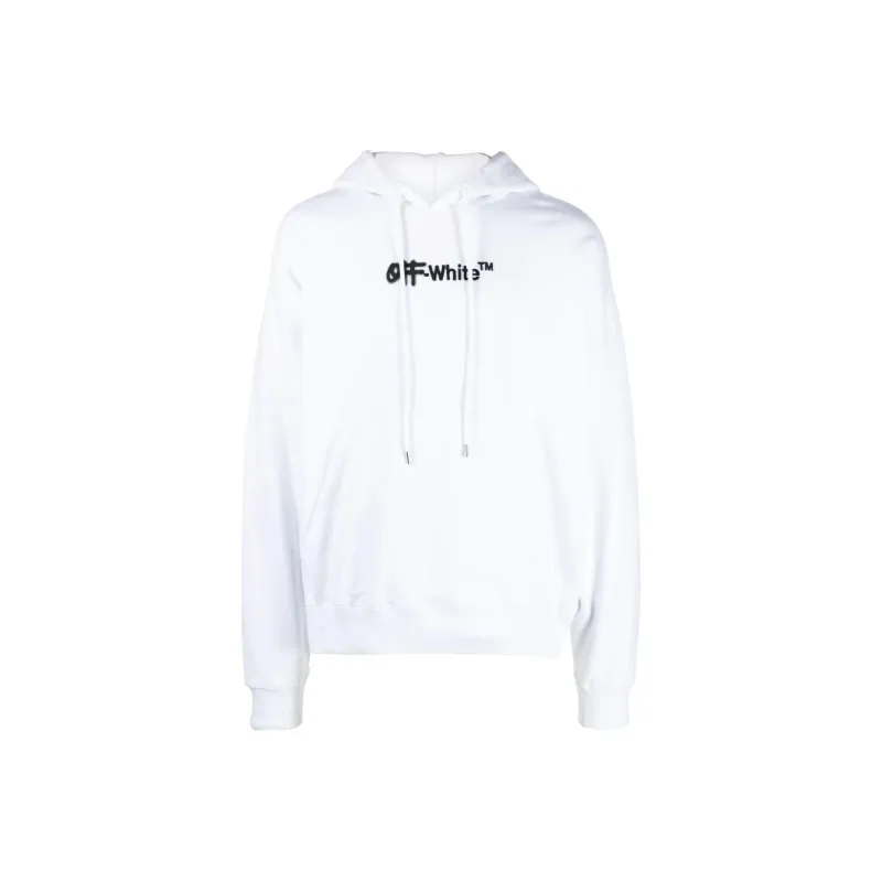 Off Arrows motif Hoodie-0