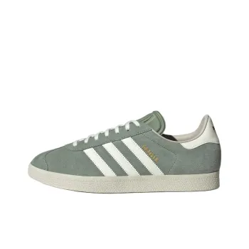 Adidas Originals Gazelle Silver Green Off White