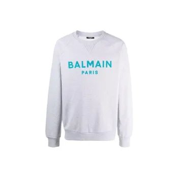 BALMAIN Sweatshirts Men Gray
