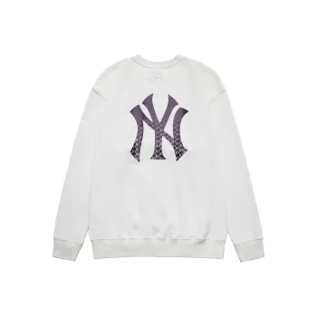 MLB New York Yankees Sweatshirts Unisex Ecru