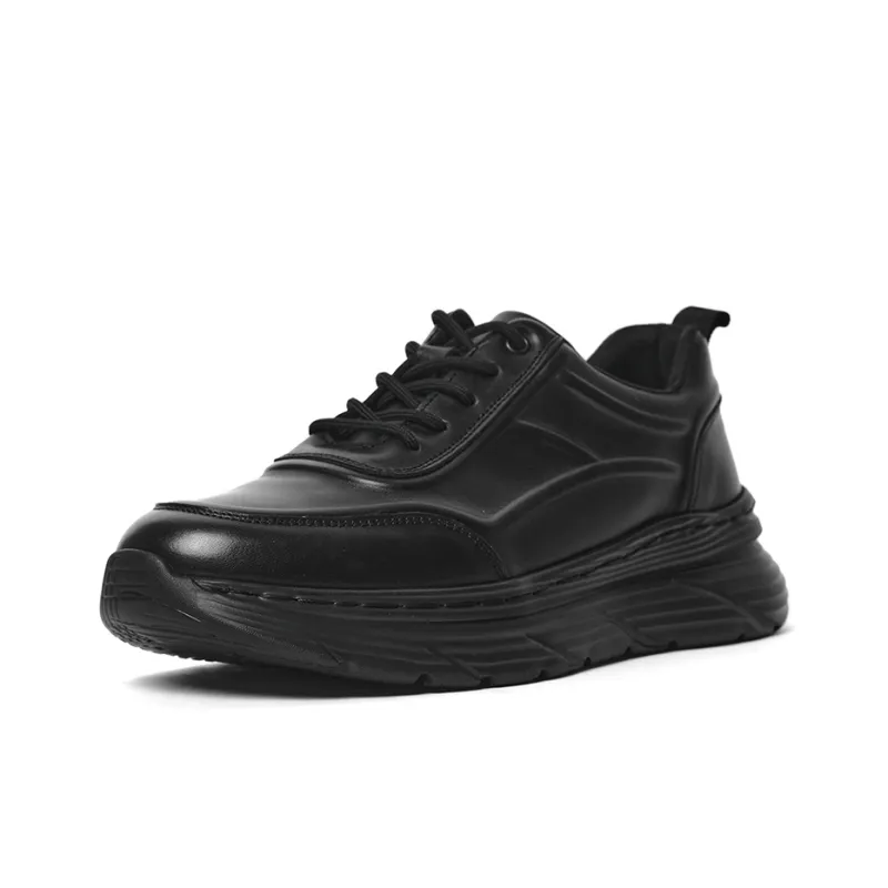 BEN SHERMAN Anti Slip Wear Resistant Low Top Casual Shoes Men's Black-1