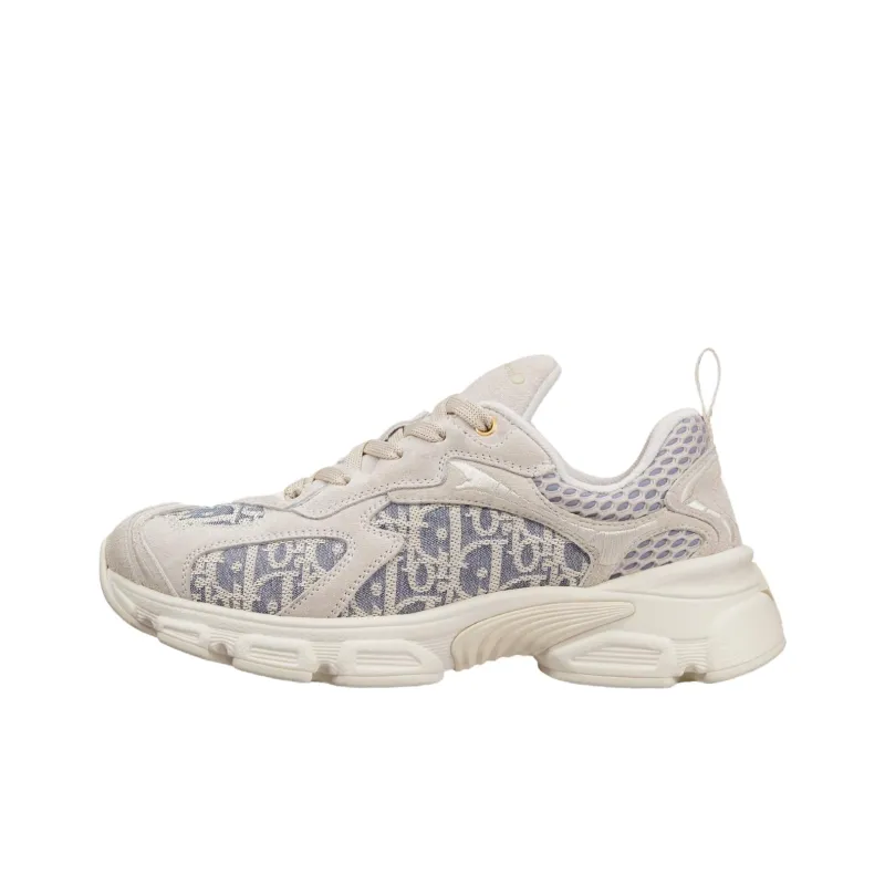 DIOR Vibe Low Top Casual Shoes Women's Beige-0