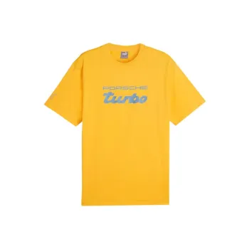 PUMA Porsche Legacy Series T-Shirts Men Yellow