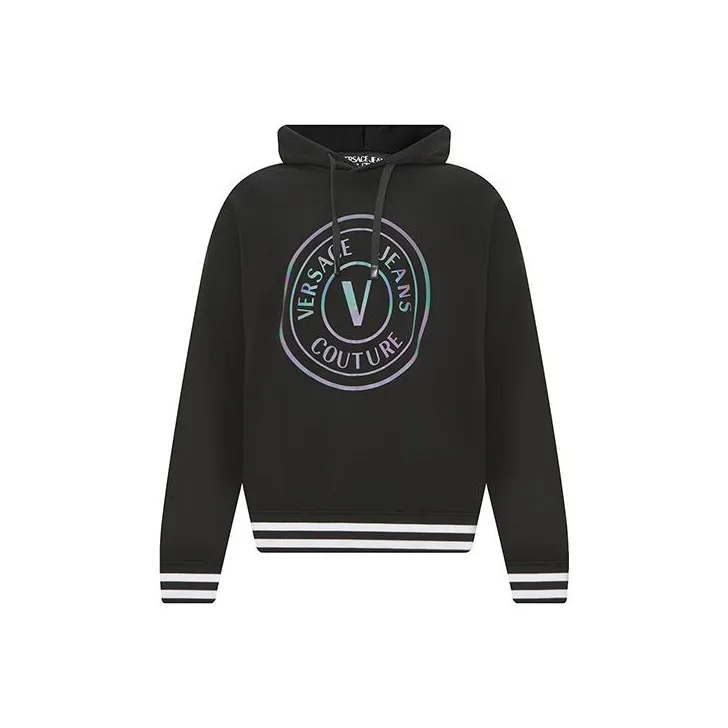 VERSACE JEANS COUTURE Sweatshirts Men Black-0