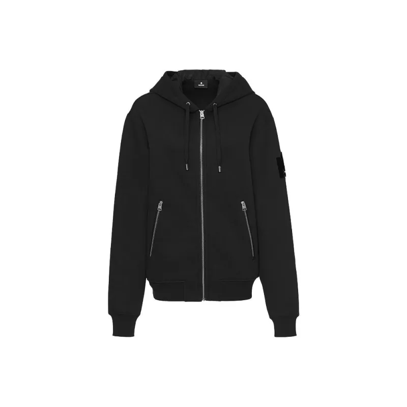 MACKAGE Logo-flocked Zip-up Hoodie-4
