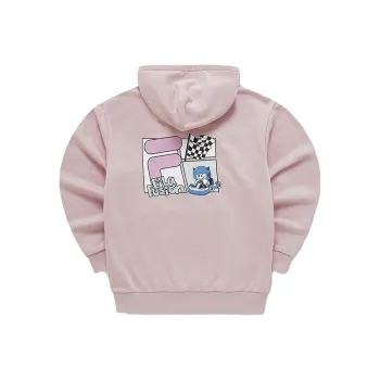 FILA FUSION FOB Series Sweatshirt Unisex Red Pink
