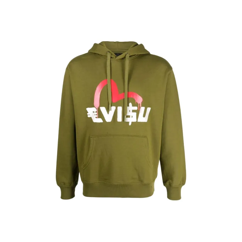 EVISU X Sfera Ebbast Logo Print Drawstring Hoodie-0