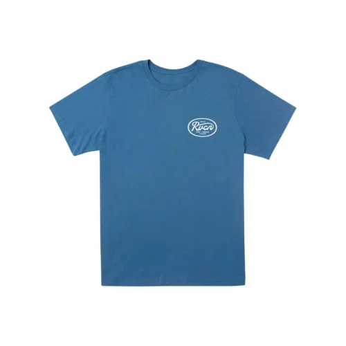 RVCA 쿨 블루 남성 티셔츠