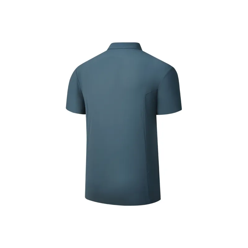 Saucony Polo Shirt Men's Moonlight Blue-1