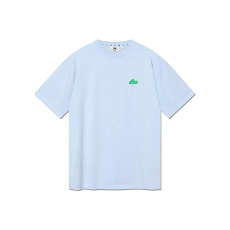 Lee T-Shirts Unisex Light Blue-0