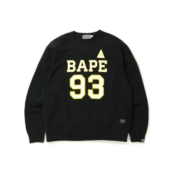 A BATHING APE Military Padded Relaxed Fit Crewneck