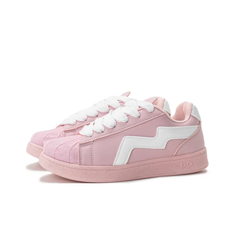 CLEARTASTE Wear resistant And Lightweight Low Top Skateboard Shoes Women's-8