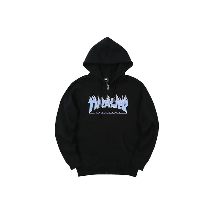 Thrasher Sweatshirts Unisex Black-0