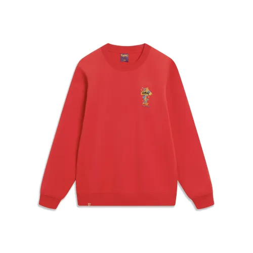 LiNing Rijin Doujin Collection Sweatshirt Unisex Vermilion
