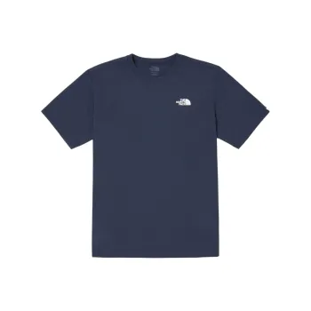 THE NORTH FACE Camping Stinson S/S R/Tee T Shirt Unisex Marine Blue