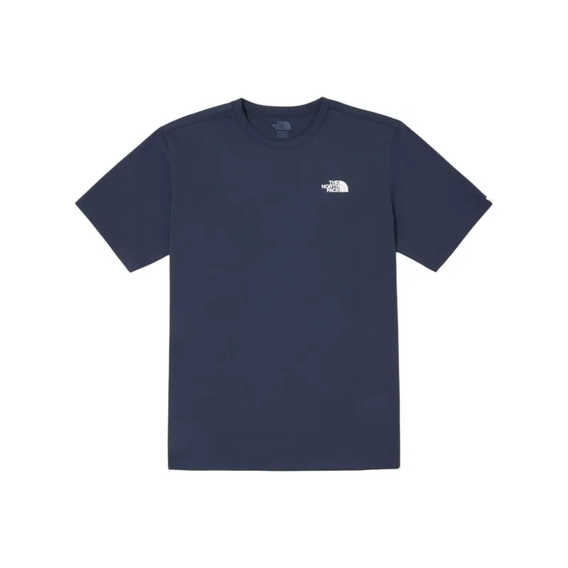THE NORTH FACE Camping Stinson S/S R/Tee T Shirt Unisex Marine Blue-0