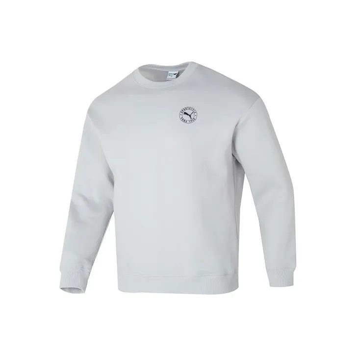 PUMA Sweatshirt Unisex Light Gray-0