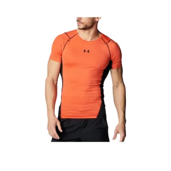 Under Armour HeatGear UA Armor T Shirt Men's Fire Accident