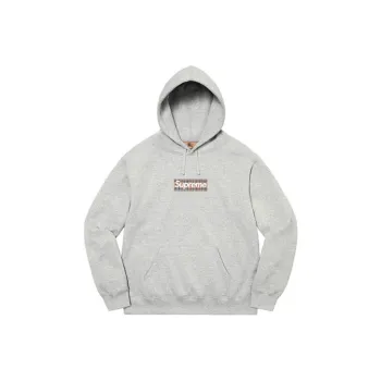 Supreme Burberry Box Logo Hooded Sweatshirt