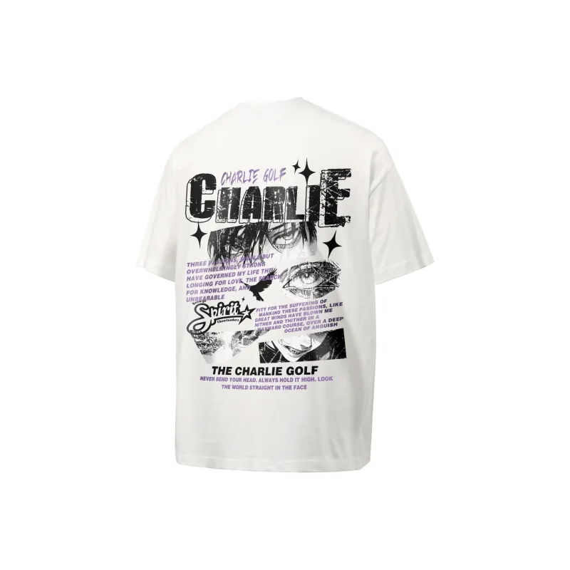 CHARLIE GOLF T-Shirt Unisex White-0