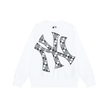 MLB Sweatshirts Unisex White