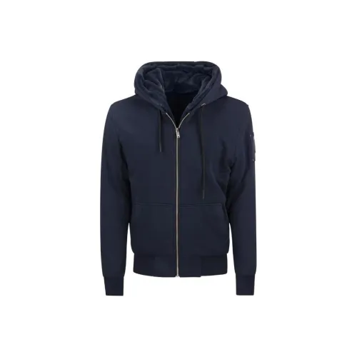 Moose Knuckles Sweatshirts Men Blue