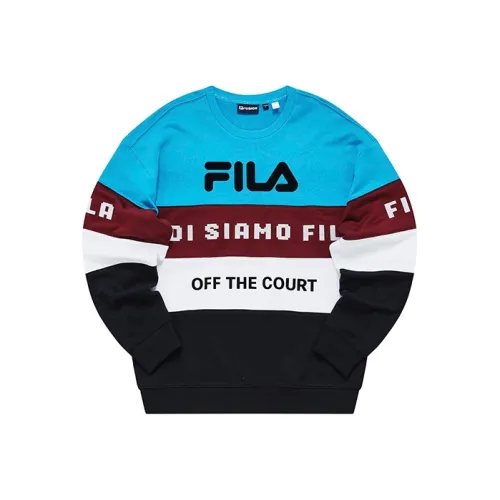FILA FUSION Sweatshirts Men Pure Blue