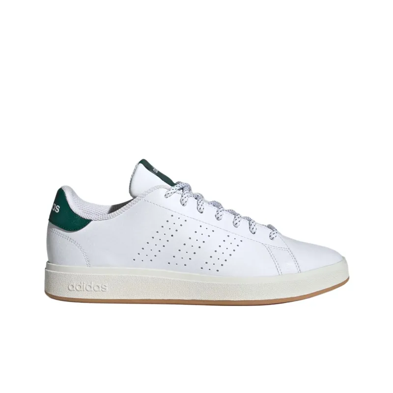 Adidas ADVANTAGE BASE 2.0 Anti Slip Wear Resistant Low Top Skateboard Shoes Men's White-1
