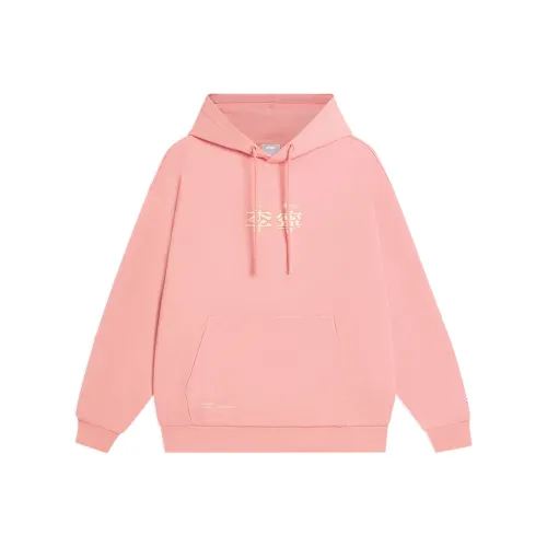 LiNing Sweatshirt Unisex Vibrant Orange Pink