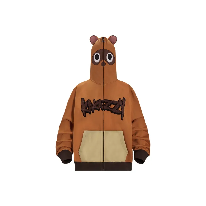 KAKAZZY Sweatshirt Unisex Brown-0