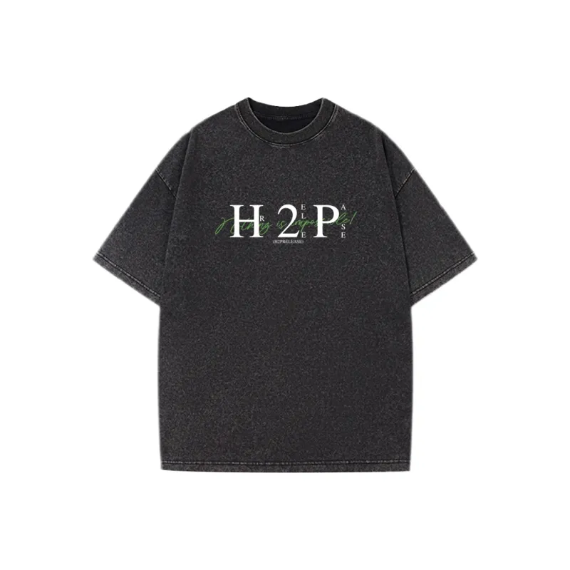 H2P Short Sleeved T Shirts Unisex-0