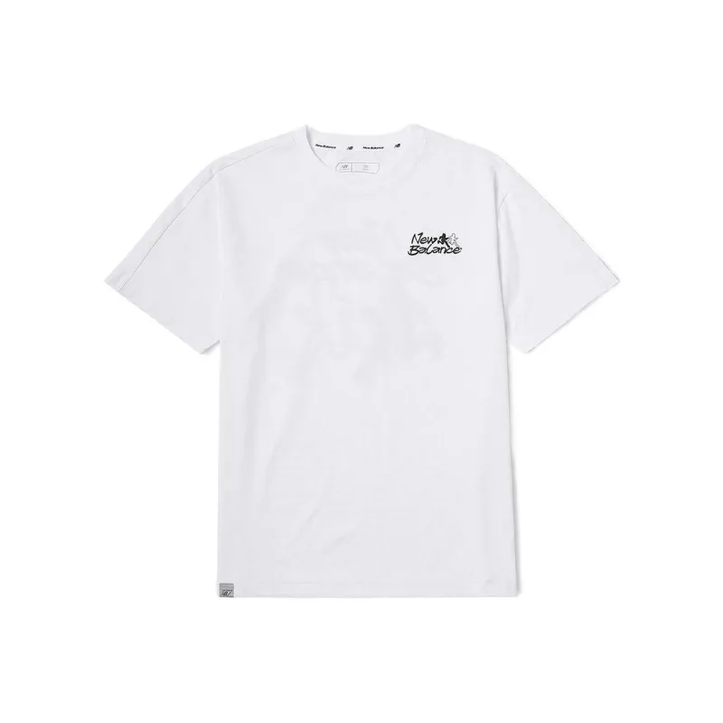 New Balance FROZEN UNI T Shirt Men's White-0
