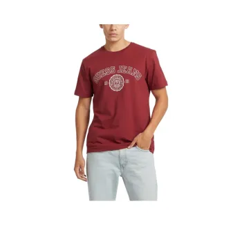 GUESS T-Shirts Men Red