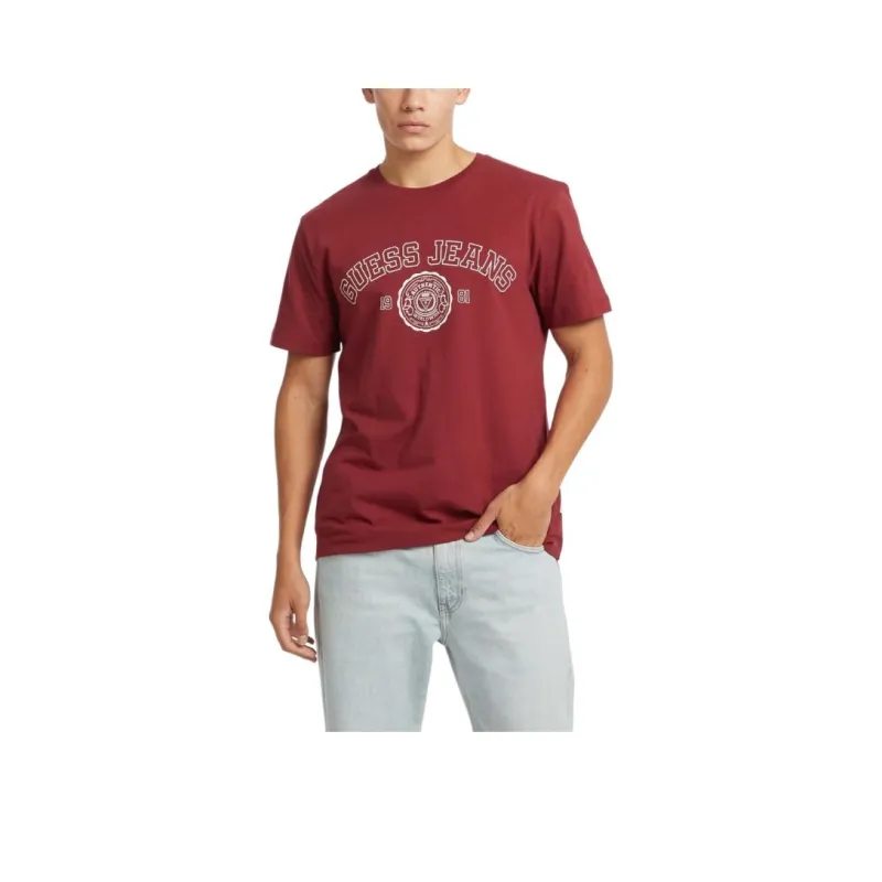 GUESS T-Shirts Men Red-0