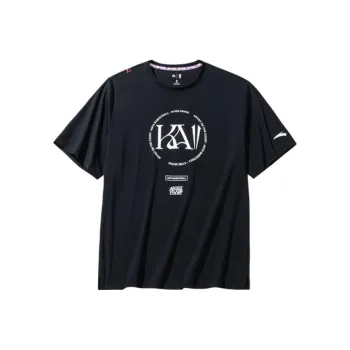 Anta T Shirt Unisex Basic Black