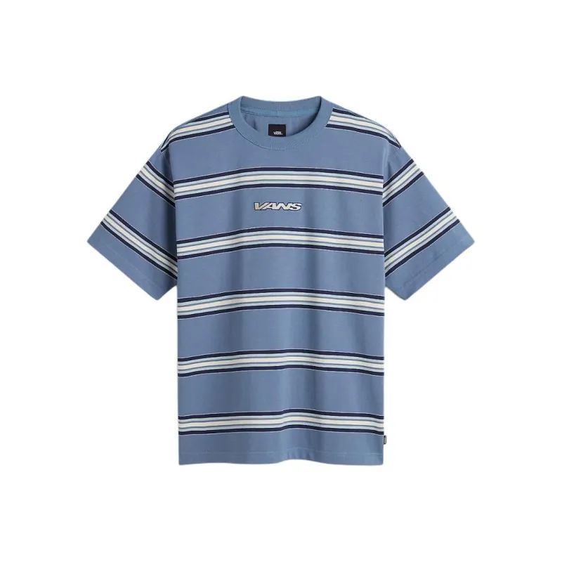 Vans Stripe Mesa T-Shirt Men's Blue-0
