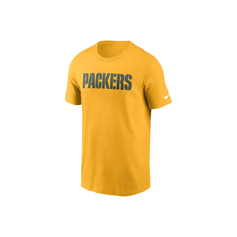 Nike Green Bay Packers Primetime Wordmark Essential Men's Nike Nfl T Shirt-0