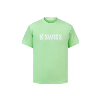 K·SWISS T Shirts Unisex Green