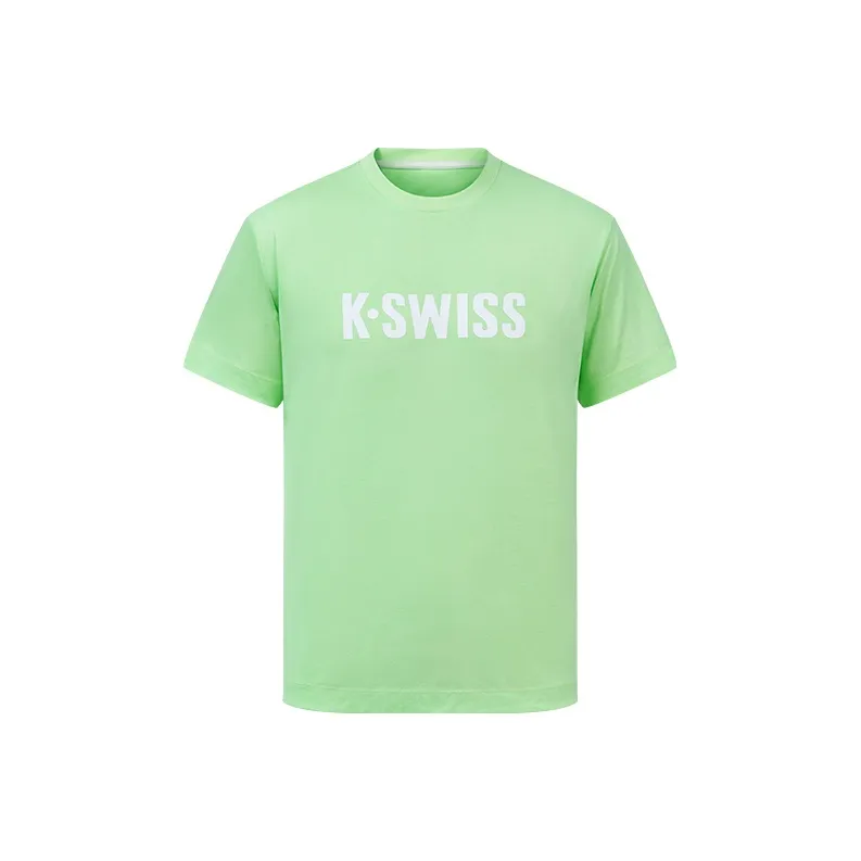K·SWISS T Shirts Unisex Green-0