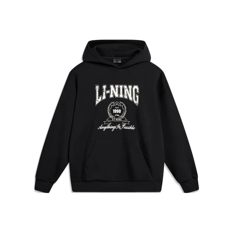 LINING Sports Life Collection Sweatshirts Unisex Black-0