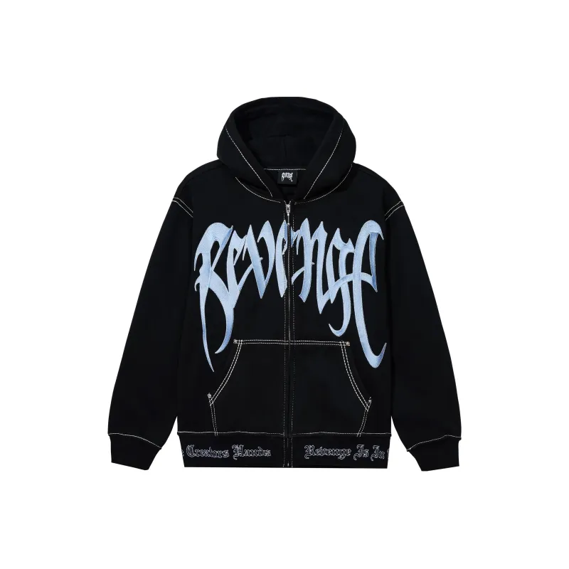 Revenge XXXTentacion Kill Contrast Zip Hoodie-0