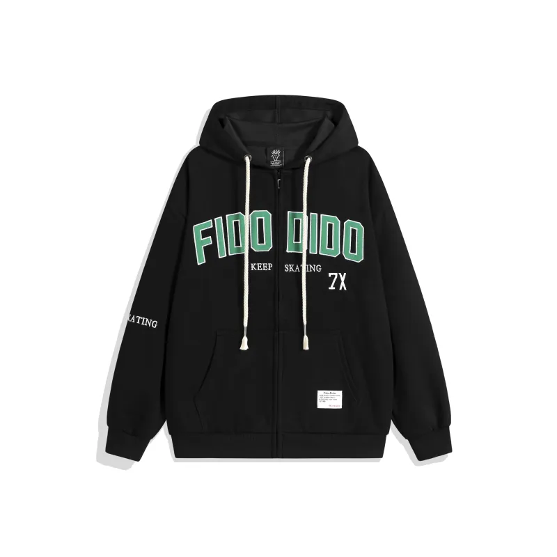 FIDO DIDO Sweatshirt Jacket Unisex-0