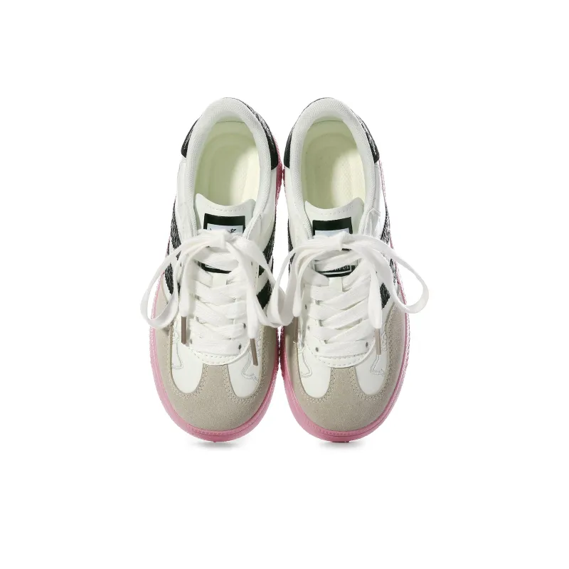 Lovely You Wear resistant And Lightweight Low Top Skateboard Shoes Women's-37