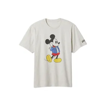 GAP T-Shirt Men's Pale Linen Grey