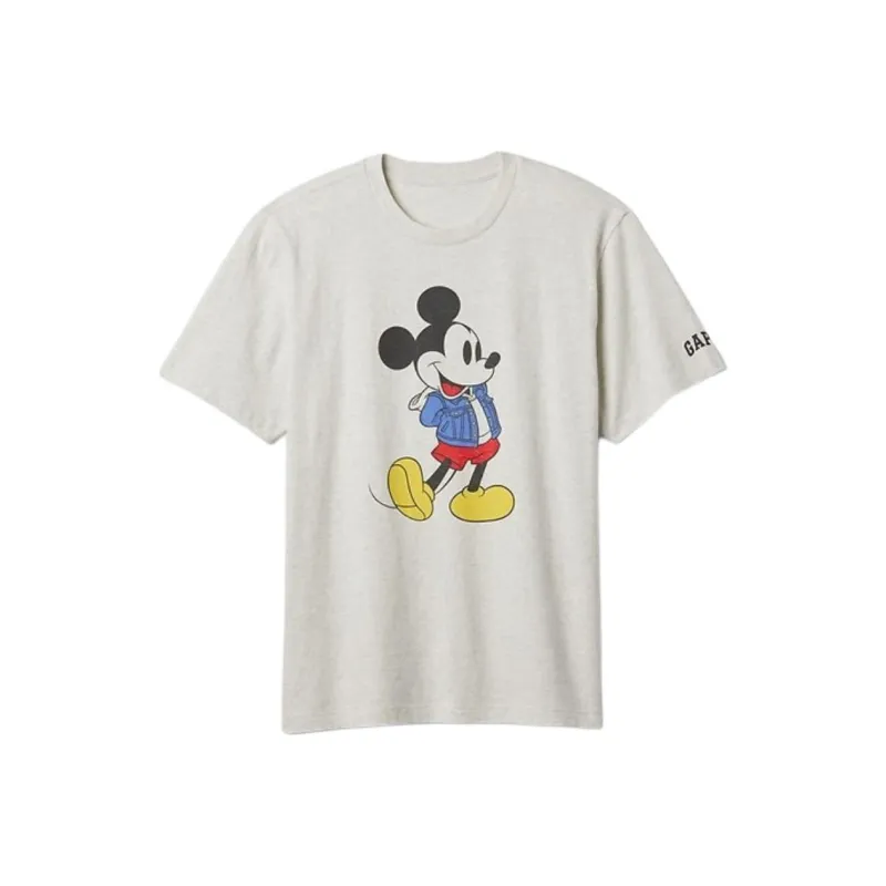 GAP T-Shirt Men's Pale Linen Grey-0