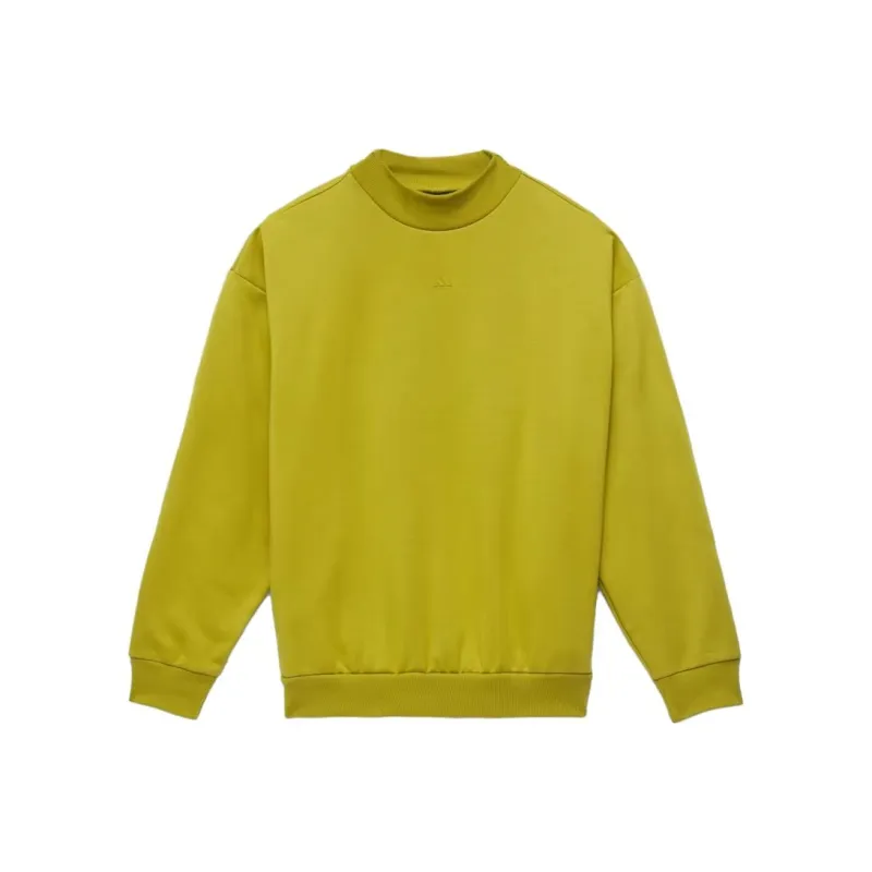 Adidas Basketball Crew Sweatshirt Sweatshirt Unisex Olive Green-0