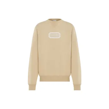 DIOR Logo Patch Crewneck Sweatshirt