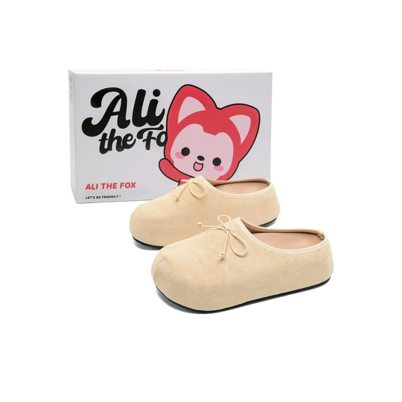 ALI THE FOX Quiet Odor Resistant Abrasion Resistant Slip Resistant Closed Toe Slippers Women's-14