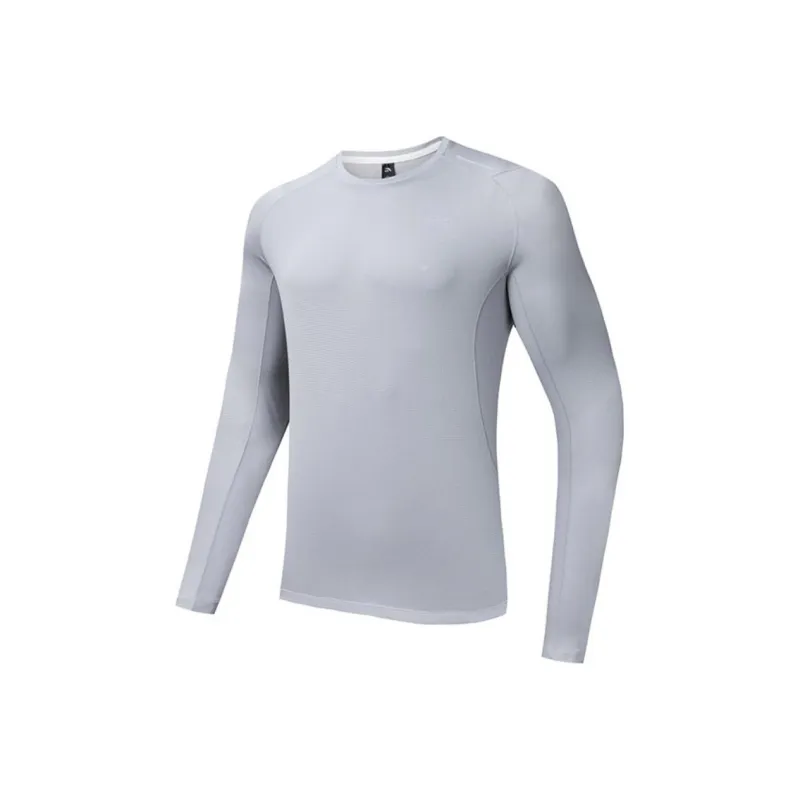 Anta Running Collection T-Shirt Men's Dove Gray-0
